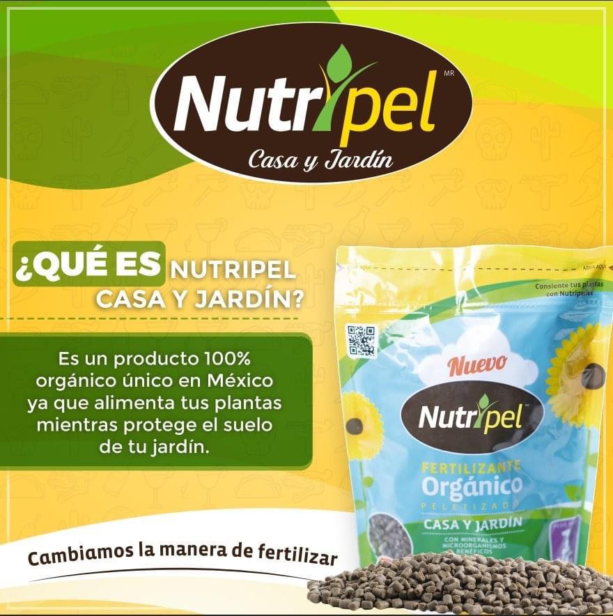 Nutripel fertilizante/abono orgánico 1Kg.